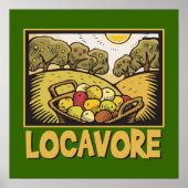 Locavore Slow Food Poster (Voorkant)