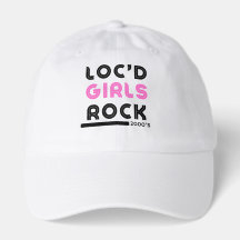 "Loc'd Girls Rock" Dreadlock Waarderingshoofddekse