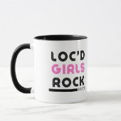 "Loc'd Girls Rock" Dreadlock Waarderingsmok Mok (Links)