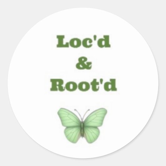 Loc'd & Root'd Stickers 1 (Voorkant)