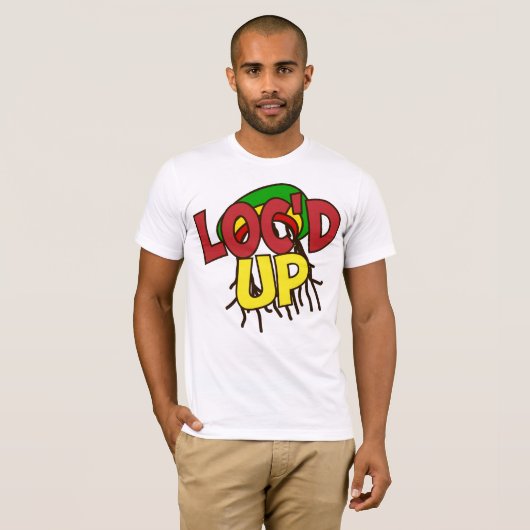 Loc'd Up T-shirt (Voorkant volledig)