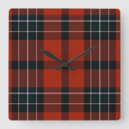 Loch Ailsh Play Vierkante Klok (Voorkant)