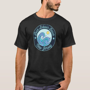 Loch Arbor Beach Nj New Jersey Souvenir Nautical T-shirt
