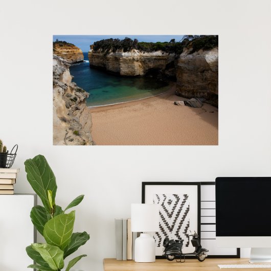 Loch Ard Gorge, Great Ocean Road Australia Poster (Thuiskantoor)