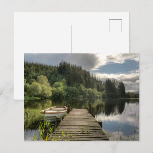 Loch Ard Jetty Briefkaart (Voorkant / Achterkant)