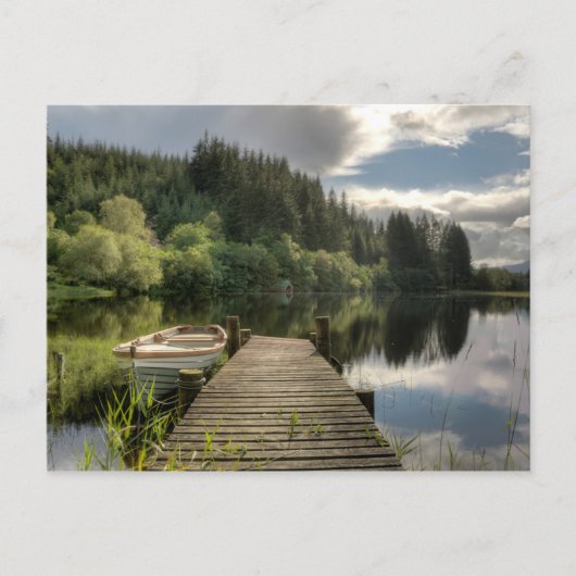 Loch Ard Jetty Briefkaart (Voorkant)