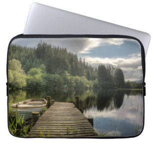 Loch Ard Jetty Laptop Sleeve