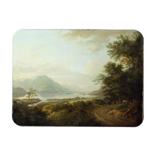 Loch Awe, Argyllshire, c.1780-1800 (olie op canvas Magneet