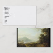 Loch Awe, Argyllshire, c.1780-1800 (olie op canvas Visitekaartje (Voorkant / Achterkant)