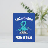 Loch Chess Monster Briefkaart (Staand voorkant)