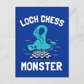 Loch Chess Monster Briefkaart