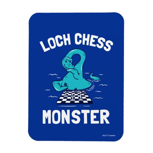 Loch Chess Monster Magneet (Verticaal)