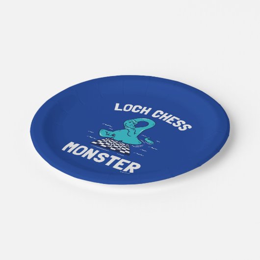 Loch Chess Monster Papieren Bordje (Gekanteld)