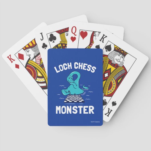 Loch Chess Monster Pokerkaarten (Achterkant)