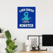 Loch Chess Monster Poster (Thuiskantoor)