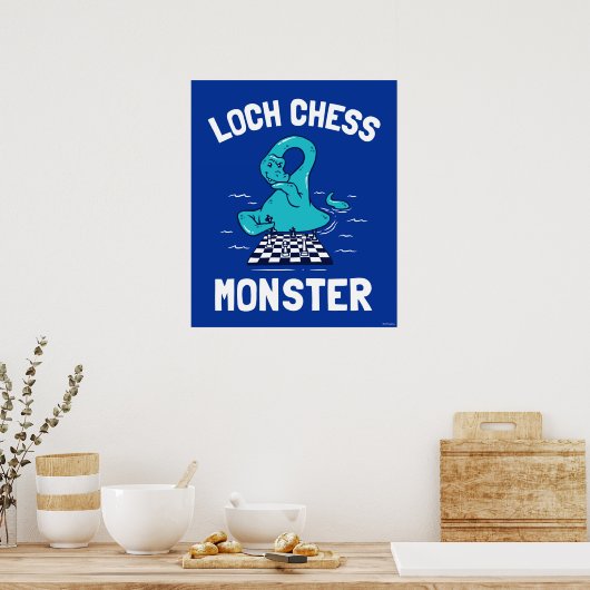 Loch Chess Monster Poster (Keuken)