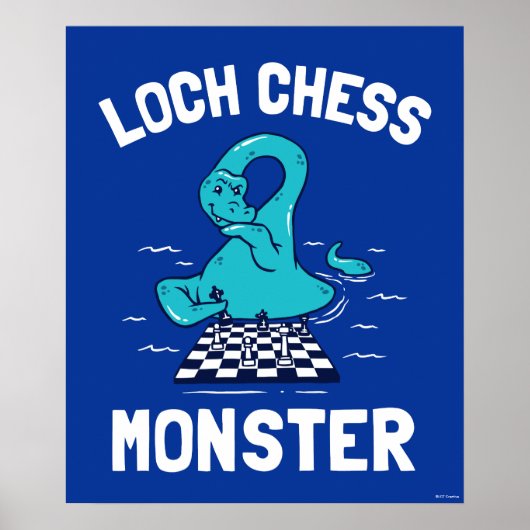 Loch Chess Monster Poster (Voorkant)