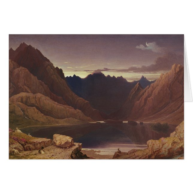 Loch Coruisk, Isle of Skye - Dawn, c.1826-32 (w/c) (Voorkant Horizontaal)