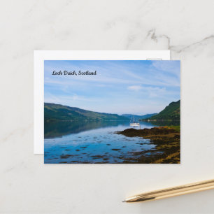 Loch Duich, Schotland Ansichtkaart Briefkaart