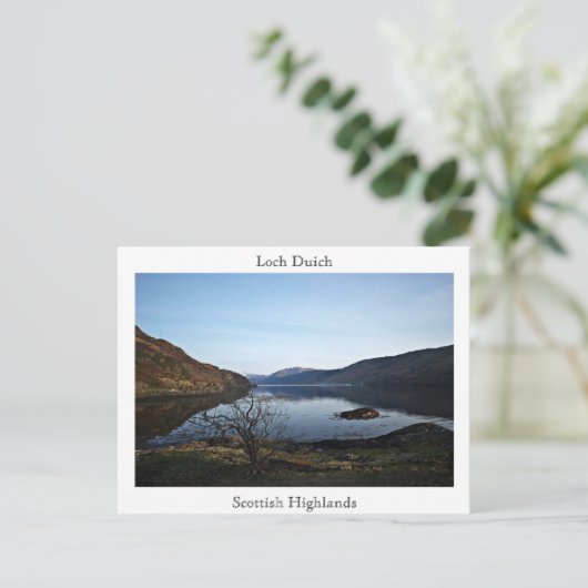 Loch Duich, Schots.. Briefkaart (Staand voorkant)