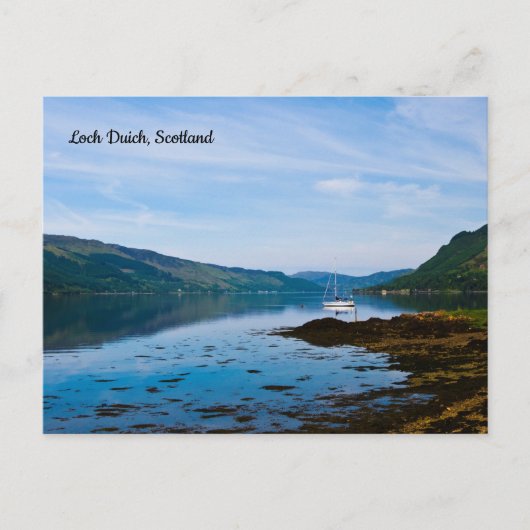 Loch Duich, Scotland Briefkaart (Voorkant)