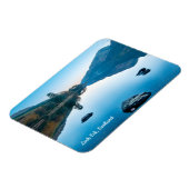 Loch Eck in blauw, Schotland Magnet Magneet (Linkerzijde)