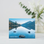 Loch Eck in Blue, Schotland Briefkaart (Staand voorkant)