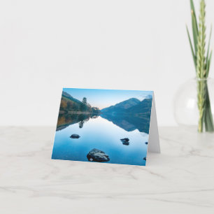 Loch Eck op Blauwe Wenskaart Kaart