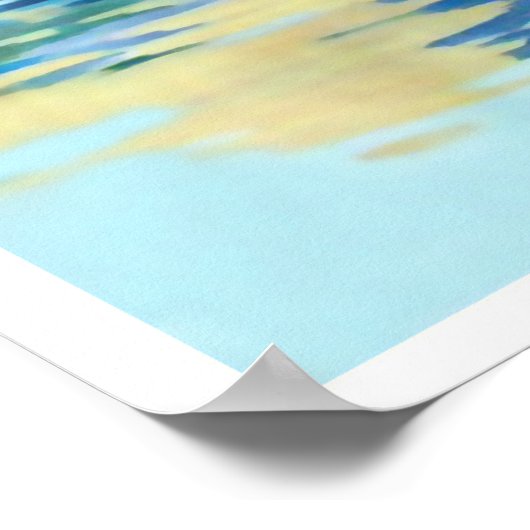 Loch Eck panorama, Argyll, Schotland, Poster (Hoek)