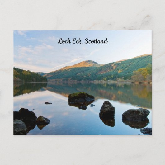 Loch Eck, Schotland Briefkaart (Voorkant)