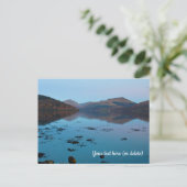 Loch Fyne in Blue, Scotland Briefkaart (Staand voorkant)