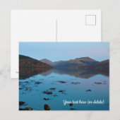 Loch Fyne in Blue, Scotland Briefkaart (Voorkant / Achterkant)
