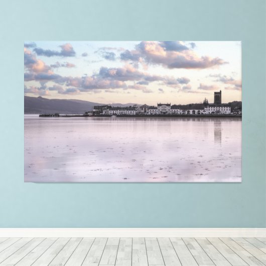 Loch Fyne Inveraray Canvas Afdruk (Insitu (Houten vloer))