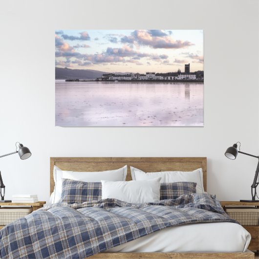 Loch Fyne Inveraray Canvas Afdruk (Insitu (Slaapkamer))