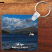 Loch Fyne, Inveraray, Scotland Keyring Sleutelhanger (Achterkant)