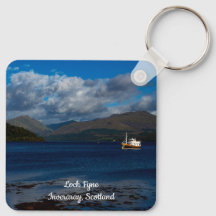 Loch Fyne, Inveraray, Scotland Keyring