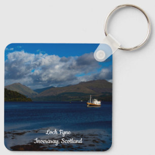 Loch Fyne, Inveraray, Scotland Keyring Sleutelhanger