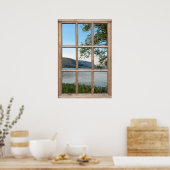 Loch in Scotland van een Window Poster (Keuken)