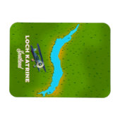 Loch katrine scotland reisposter magneet (Horizontaal)