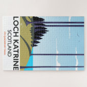 Loch Kattrine Schotland reisposter Legpuzzel (Horizontaal)