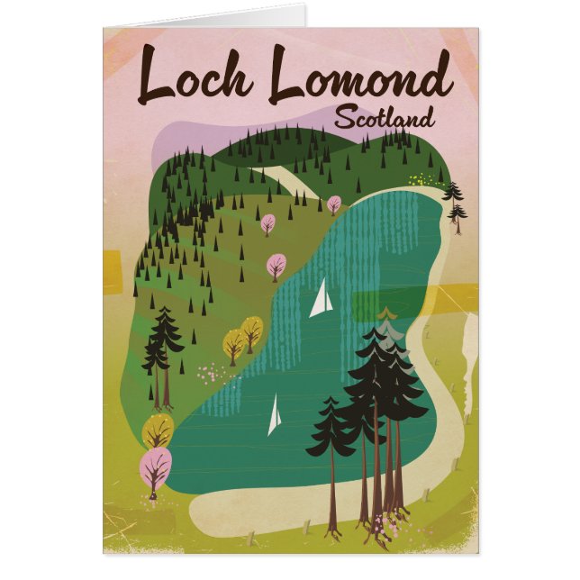 Loch Lamond Schotland (Voorkant)