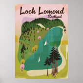Loch Lamond Scotland Poster (Voorkant)
