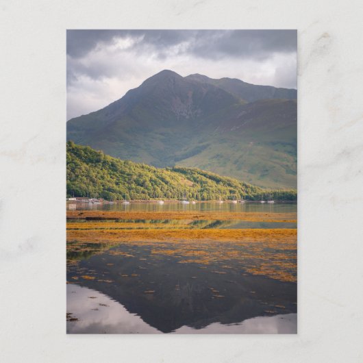 Loch Leven Reflecties Feestdagenkaart (Voorkant)