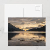 Loch Leven Sunset Briefkaart (Voorkant / Achterkant)