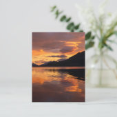 Loch Leven Sunset Feestdagenkaart (Staand voorkant)