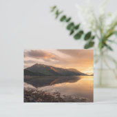 Loch Leven Sunset Feestdagenkaart (Staand voorkant)