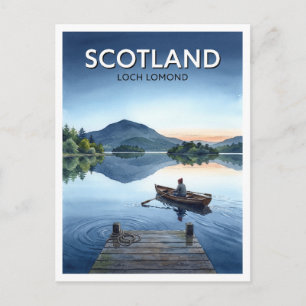 Loch Lomond Balloch Schotland Reis Souvenir Briefkaart