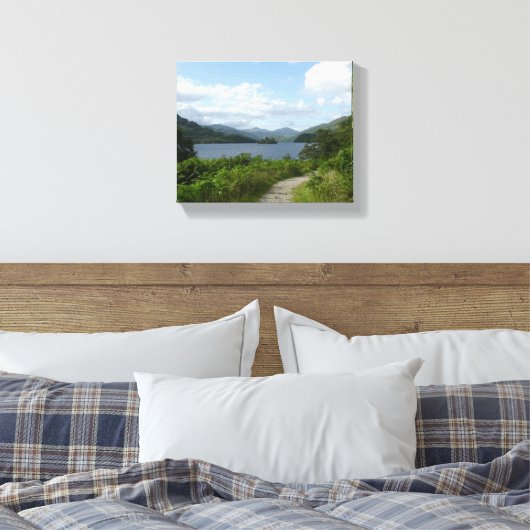 Loch Lomond Canvas (Insitu (Slaapkamer))