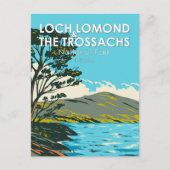 Loch Lomond en het Nationaal Park Trossachs Briefkaart (Voorkant)