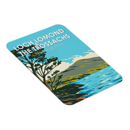 Loch Lomond en het Nationaal Park Trossachs Magneet (Rechterzijde)